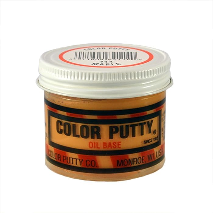 6-Pack of 3.68 oz Color Putty 114 Color Putty Maple Oil-Based Putty