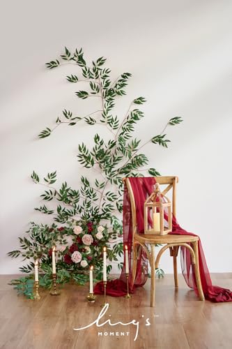 Lingsmomentitalianruscusgreenery59ftartificialsilkrealtouchwillowleafgarlandfakewispyrusticvinestemswagfortablecenterpiecesweddingarchdecordarkgreen Urban Country Home Decor Lings moment italian ruscus greenery 59ft artificial silk real touch willow leaf garland fake wispy rustic vine stem swag for table centerpieces wedding arch decor dark green urban country home decor