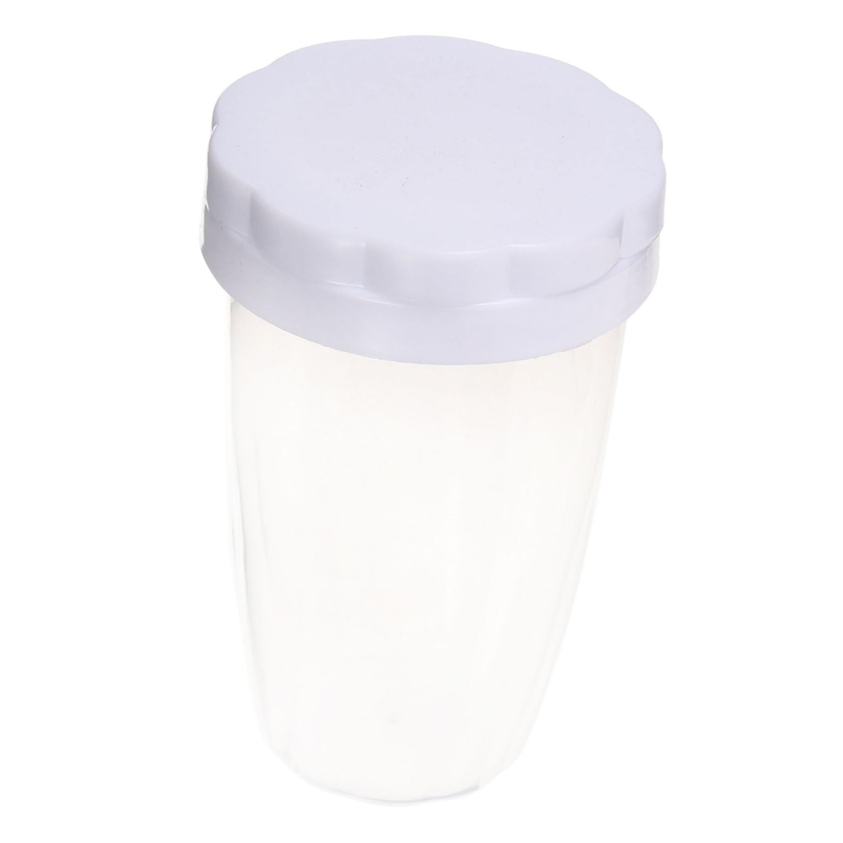 Cabilock Powdered Sugar Shaker Duster Material Icing Sugar Dispenser with Fine Mesh for Even Distribution for Home Baking and Cooking Sleek Design