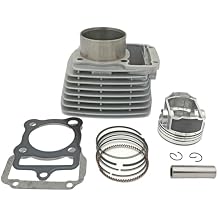 Big Bore Kit Cylinder,Cast Aluminium Engine Cylinder 67mm Bore for Zongshen CG250 CG 250 Air-Cooled ATV Dirt Bike Off Road Engine Parts