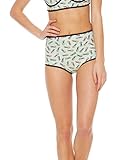 Bra Society Women's Tropic Full Coverage High-waisted Bikini Bottom