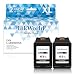 InkWorld Remanufactured 63XL 2-Pack Ink Cartridge Replacement for HP 63 XL to Use with OfficeJet 5255 3830 3834 4650 4655 4652 DeskJet 1112 3630 3634 2132 3639 3636 3632 Envy 4520 Printer (2 Black)