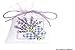 Produktbild Vervaco Zählmuster Lavendel mit Schleife Kräutertütchen-Stickpackung im gezählten Kreuzstich, Baumwolle, Mehrfarbig, 8 x 12 x 0.3 cm