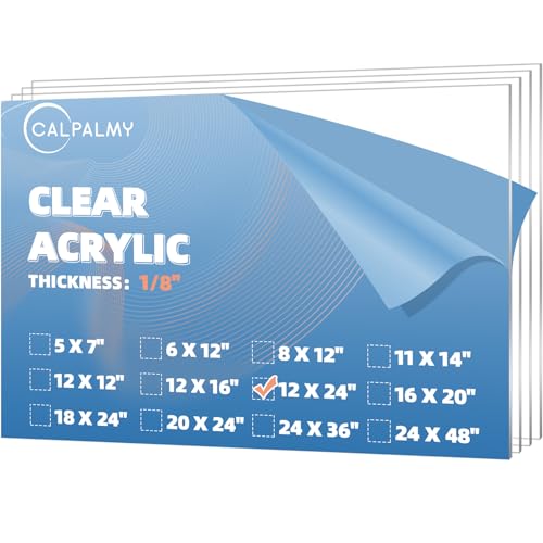 CALPALMY Clear Acrylic Sheet