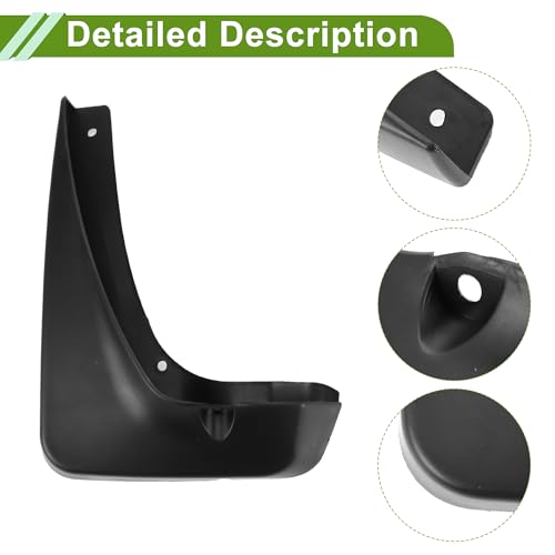 Image of Mud Flaps Splash Guards for Chrysler 300C 2013-2019 Front and Rear Mud Guards 1 Set