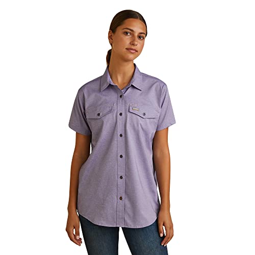 Image of Ariat Women's Rebar Made Tough Venttek DuraStretch Work Shirt