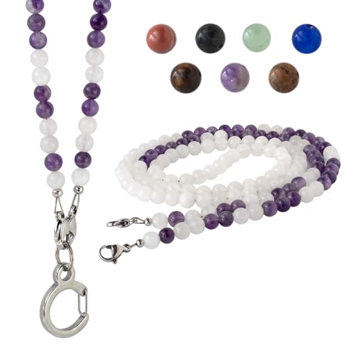 Lanière de qualité pour les clés et collier perles de cristal pour téléphone portable