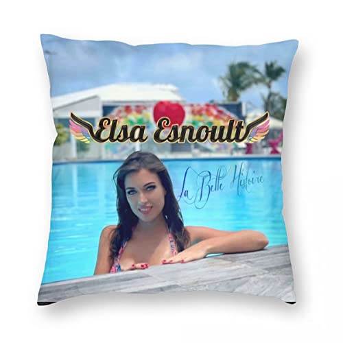 Vkefndhqtiuw xjozfzqqdff ggaqhqqzrsh Housse de coussin imprimée pour salon maison canapé voiture décoration taie d'oreiller Taille pour 20 x 20 pouces