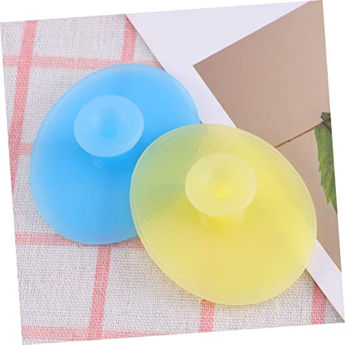 STOBAZA 2 Unidades Esfoliante Facial De Silicone Escova Facial Manual Purificador De Poros Escova Fa