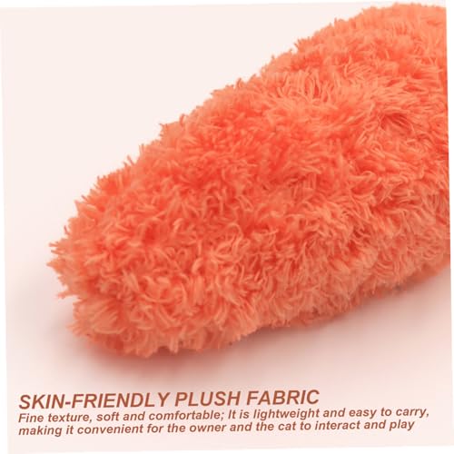Juguete de ratón con hierba gatera 3 uds para gatos interactivos de felpa suave y masticable 8