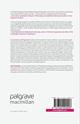 Conservatism and Pragmatism: In Law, Politics, and Ethics