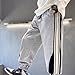Wide Leg Sweatpants for Boys Baggy Drawstring Elastic Waisted Pants Kids Fashion Y2K Side Striped Athletic Workout Trousers,Grey,8-9 Years