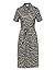 Produktbild DeSoto Damen Kleid Kim Kurzarm mit Animalprint Zebra, Größe:38, Farbe:Khaki Zebra Print(840)