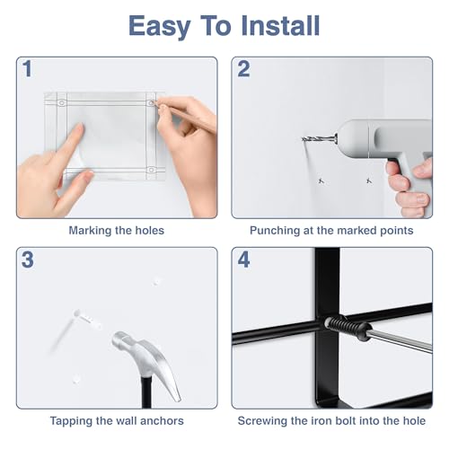 niffgaff Glove Box Dispenser Wall Mount - Black Holder for Disposable & Tissue Box, Organizer Lab, Kitchen, Medical on - Image 6