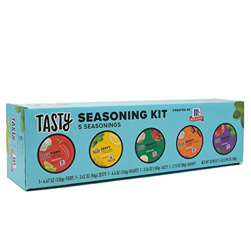 Tasty Seasoning Set by McCormick - 5 Spice Blends for Grilling, Frying, Cooking