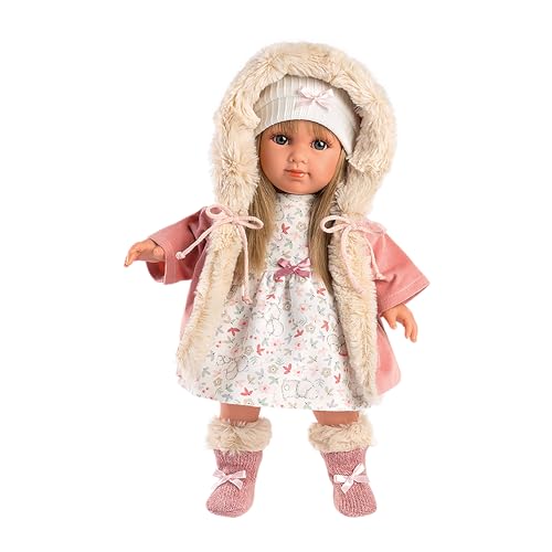 Llorens 1053541 Puppe Elena mit blonden Haaren und blauen Augen, Fashion Doll...