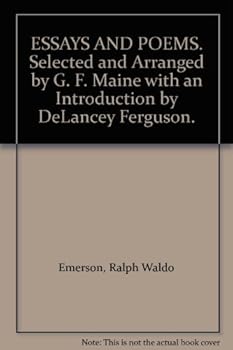 Hardcover ESSAYS AND POEMS. Selected and Arranged by G. F. Maine with an Introduction by DeLancey Ferguson. Book