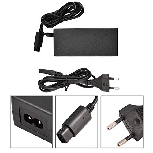 DARLINGTON & Sohns Fuente de alimentación para Nintendo Game Cube GC cable de alimentación cargador cable de alimentación adaptador de CA