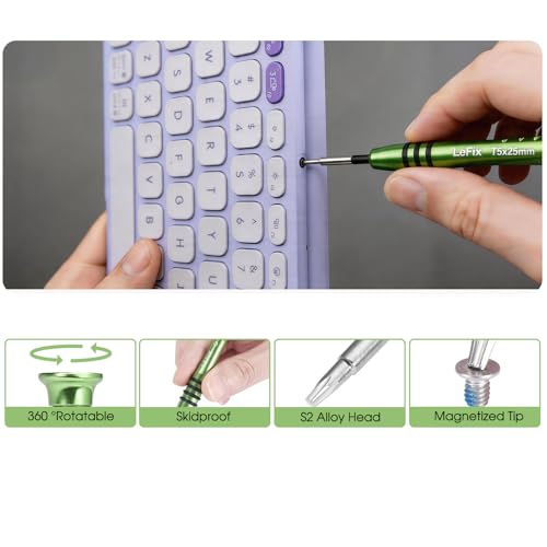 Kit reemplazo pilas LeFix CR2032 para teclado Keys-to-Go 2 miniatura 2