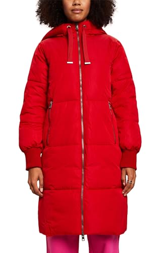 ESPRIT Damen 093EE1G338 Jacke, 610/DARK RED, L