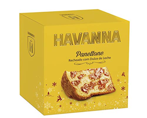 Panettone Havanna Recheado de Doce de Leite 700g