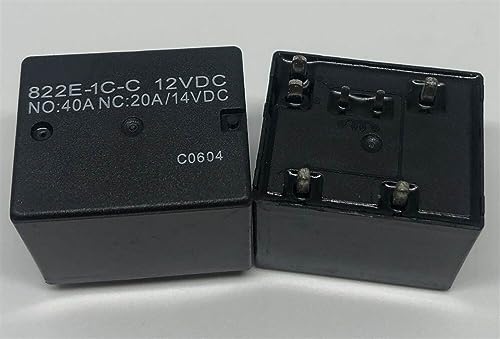 Relé 12V 40A 822E-1C-C de 7 pines para automoción y control industrial