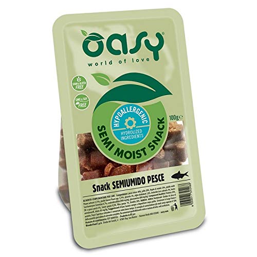 OASY SNACK DOG SEMIUMIDO PESCE 100 GR.