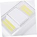 Tofficu 4pcs Battery Mode Wall Light Magnetic Adhesive Emergency Magnetical Wardrobe Lamp Practical Lighting Tool for Home Use