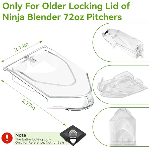 Cuchilla reemplazo para licuadora Ninja tapa con vertedor miniatura 2