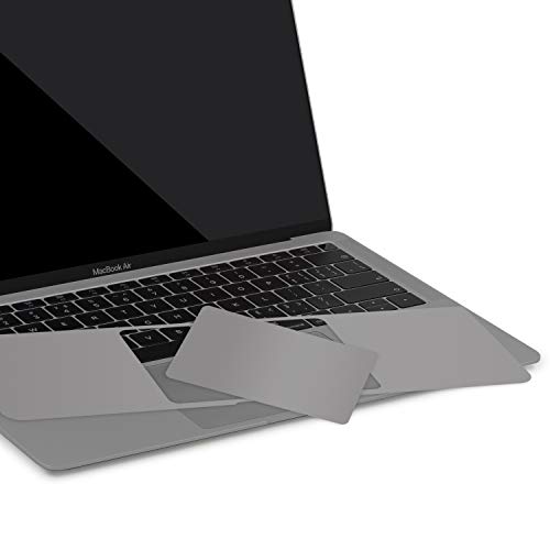 lention Palm Rest Cover Skin Compatibile 2018 2019 MacBook Air (13 Pollici, Modello A1932, Adesivo in Vinile Adesivo Protettivo con Protezione Trackpad (Spazio Grigio)