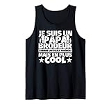 Brodeur papa cadeaux drôles Homme Brodeur cadeau de père pour papa - Je suis un papa Brodeur c Débardeur