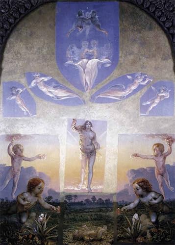 Lienzo ilMattino de Philipp Otto Runge, el toque de arte ideal para tu sala de estar