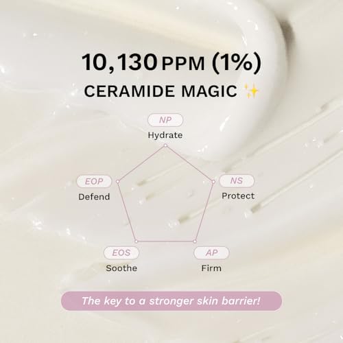 Image of HARUHARU wonder Black Rice 5 Ceramide Barrier Moisturizing Cream 0.50 fl oz, Barrier Repair, Ceramides, Dry Skin Care, Long-Lasting Hydration, Soothing Nourishing, Lightweight, Vegan