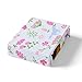 Feelyou Girls Horse Sheet Set Kids Cartoon Farmhorse Floral Bedding Set for Toddler Baby Girl Pink Blue Stripe Bed Sheets Breathable Spirit Horse Animal Bed Sheet Set Room Decor Bed Set Full Size