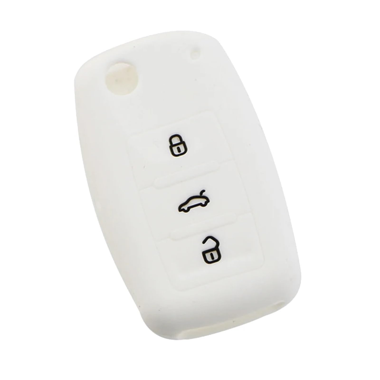 Funda llave para VW Scirocco y EOS con acabado elegante para mando protector de 3 botones 8