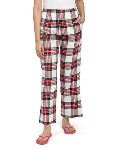 Image of B STORIES Women's Pyjama Pants - Relaxed Fit Nightwear Bottoms | Soft Pyjamas with Pockets | Breathable & Comfortable Sleepwear for Women (S-2XL)