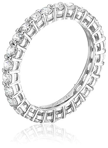 Amazon Essentials Anello a Fascia in Argento