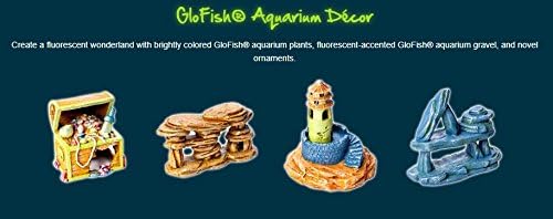 Miniatura 6 de GloFish Planta fluorescente grande para decoración de acuarios, naranja