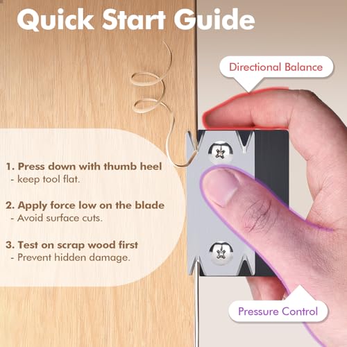 NECAMOCU エッジバンディングトリマー - 2024年アップグレードミニエッジバンドトリマー&カッター、ステンレススチールブレードベニアエッジトリマー木工用、耐久性のあるエッジバンディングトリミングツール、木材、ベニヤ、PVC、ABS用