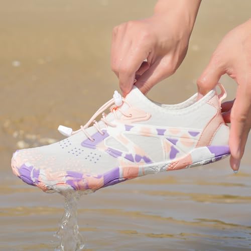 Image of Hike Barefoot Shoes for Women Men Breathable & Non-Slip Athletic Footwear Wide Toe Water Shoes,Designed for Walking,Running&Swimming