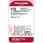 Western Digital 4TB WD Red Plus NAS Internal Hard Drive HDD - 5400 RPM, SATA 6 Gb/s, CMR, 256 MB Cache, 3.5" -WD40EFPX - Image 2
