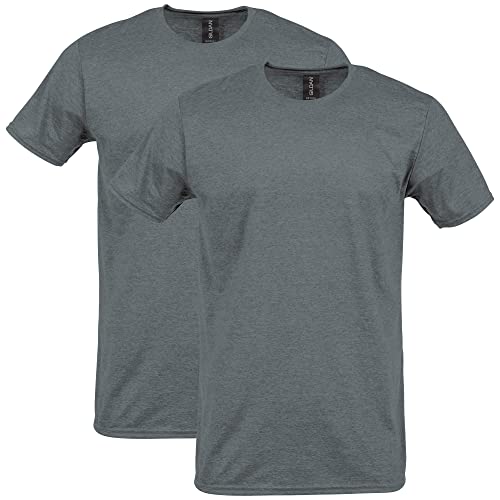 Gildan Adult Softstyle Cotton T-Shirt, Style G64000, Multipack, G...