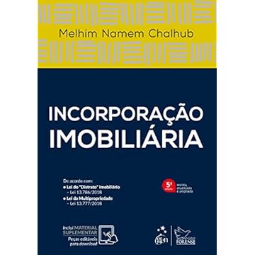 Capa do livro Incorporação Imobiliária