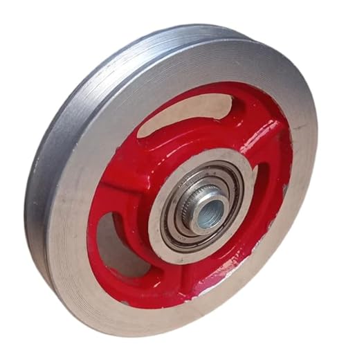 Red Hate Sports Solid Metal Aluminium Idler Pulley 4 inch Li...
