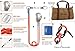 Golmudsafe Fall Protection Harness,Safety Harness Fall Protection for Construction/Roofing/Electrical Work,Upgrade Detachable Cushion bag&extra 30FT Rope