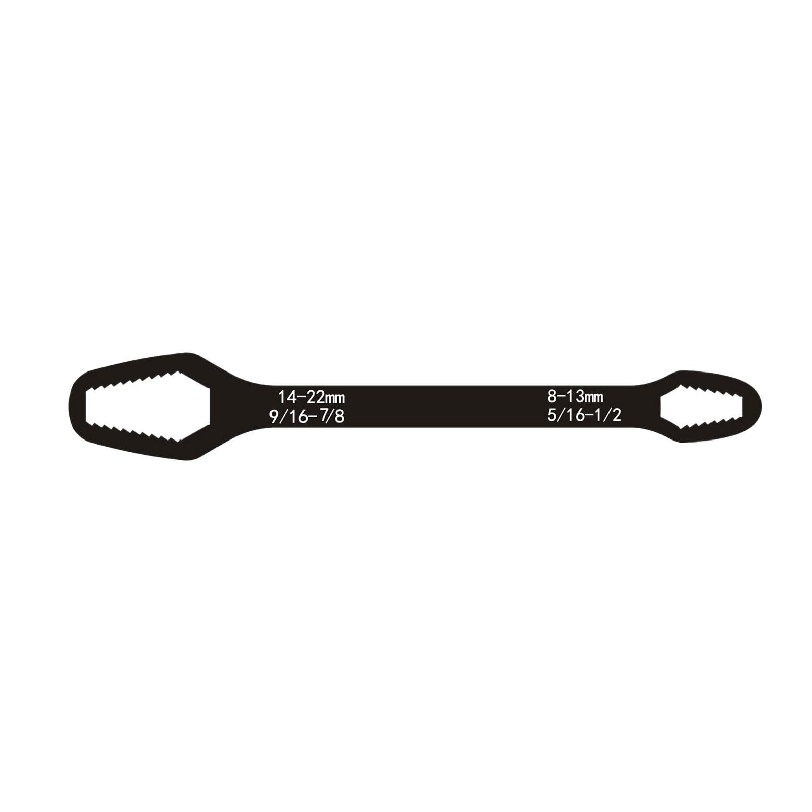 Hdoytxxm Black 240Mm Torxes Wrenches Double Head Tightening 3Mm 22Mm For Comprehensive Home And Outdoor Projects Tightening