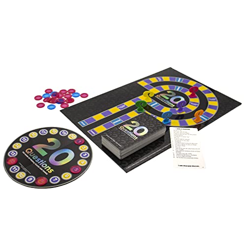 University Games 20 Questions Board Game, Black, 10.5 x 10.5 x 0.1 inches - Image 2