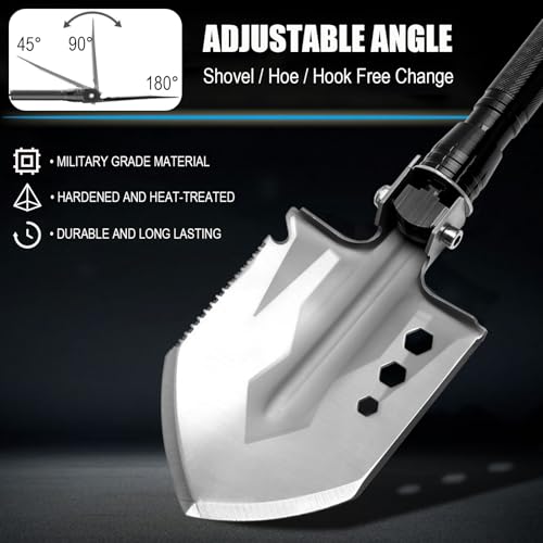 Camping-Shovel-and-Axe-Set-Survival-Axe-and-Shovel-Kit-Camping-Axe-Saw-Shovel-Combo-180-Degree-Folding-Tactical-Shovel-Hatchet-for-Outdoor-Camping-Hiking-Backpacking