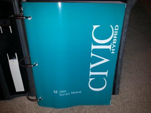 2003 Honda Civic Hybrid Factory Service Manual
