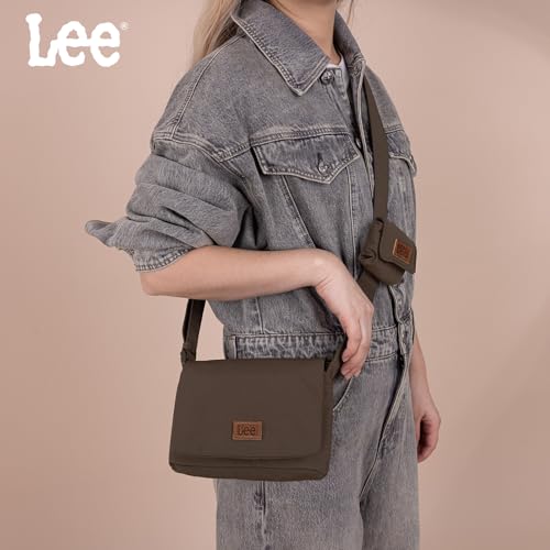 Image of Lee Small Crossbody Bags for Women, Lightweight Mini Shoulder Bags for Women Going Out Purse, Casual Bag with Earphone Pouch